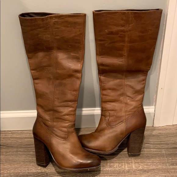Steve Madden Shoes - Steve Madden Hudson Boot (Cognac)